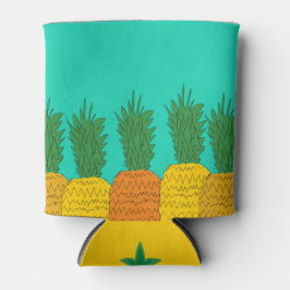 Tropisches Ananas-Party Beer Coozies Dosenkühler