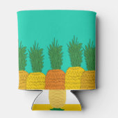 Tropisches Ananas-Party Beer Coozies Dosenkühler (Rückseite)