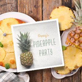 Tropisches Ananas-Party-Papier Napkins Serviette
