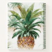 Tropisches Ananas-Rezept Notizblock (Rückseite)