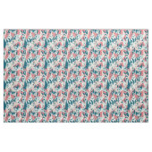 Tropisches Aquamarines Palmbaummuster Stoff (Fat Quarter (45,7 x 55,9 cm))