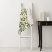 Tropisches Aquarell-Trägheits-Muster Sherpadecke (Beispiel)