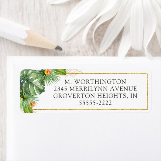 Tropisches Aquarellgold (Insitu)