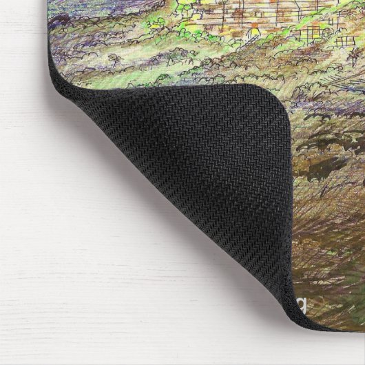 Tropisches Arcology Mousepad (Ecke)