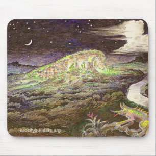 Tropisches Arcology Mousepad