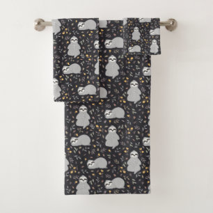 Tropisches Baby-Trägheits-Muster Badhandtuch Set