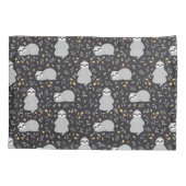 Tropisches Baby-Trägheits-Muster Kissenbezug (Rückseite-Links)