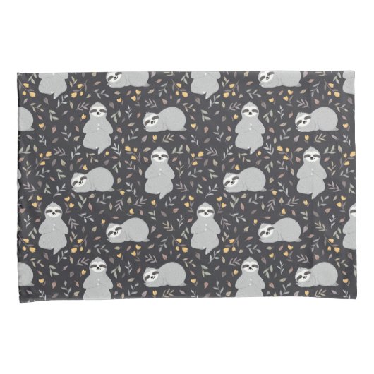 Tropisches Baby-Trägheits-Muster Kissenbezug (Vorderseite-Rechts)