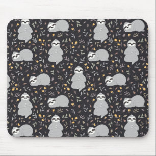 Tropisches Baby-Trägheits-Muster Mousepad