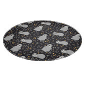 Tropisches Baby-Trägheits-Muster Schneidebrett (Ecke)