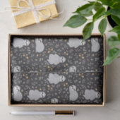 Tropisches Baby-Trägheits-Muster Seidenpapier (Geschenk)