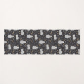 Tropisches Baby-Trägheits-Muster Yogamatte (Vorderseite (Horizontal))