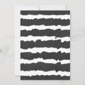 Tropisches Babypartymädchen, Flamingoananas Einladung (Rückseite)