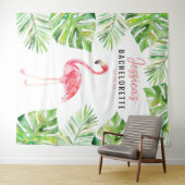 Tropisches Bachelorette Foto Prop Wandteppich (Beispiel (Horizontal))