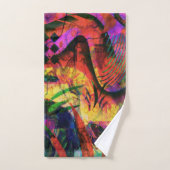 Tropisches Bad-Set Badhandtuch Set (Handtuch)