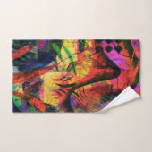 Tropisches Bad-Set Badhandtuch Set (Handtuch)