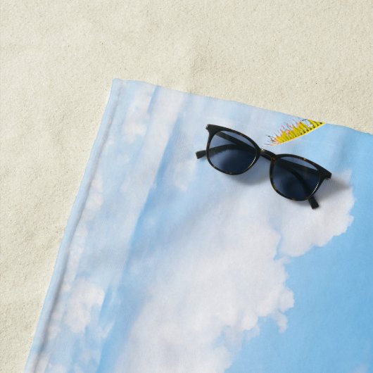 Tropisches Badetuch (Beispiel)