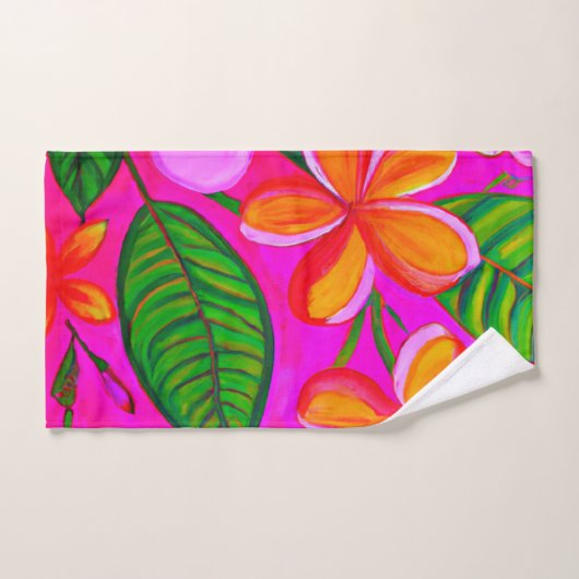 Tropisches Badetuch-Set Badhandtuch Set (Handtuch)