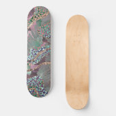 Tropisches Batik-Tier Glitter Glam 2 Skateboard (Vorderseite)
