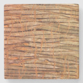 Tropisches Baum-Barken-Natur-Foto Steinuntersetzer (Vorderseite)