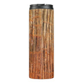 Tropisches Baum-Barken-Natur-Foto Thermosbecher (Rückseite)
