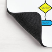 Tropisches Bestimmungsort-Flussdiagramm Mousepad (Ecke)