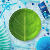 Tropisches Blatt-WegwerfpapierTeller Pappteller (Party)