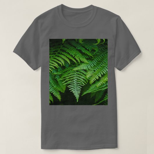 tropisches Blattblatt aus botanischem Regenwald T-Shirt (Design vorne)