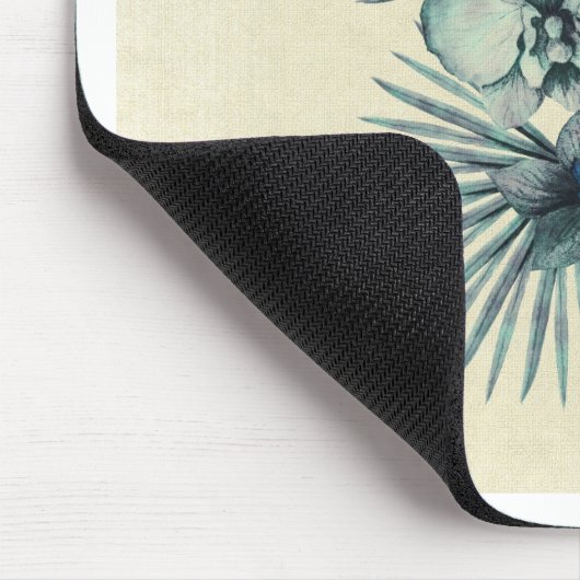 Tropisches Blätter Mousepad (Ecke)