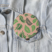 Tropisches Blätter-Muster 10 Button (Beispiel)
