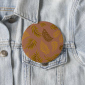 Tropisches Blätter-Muster 15 Button (Beispiel)