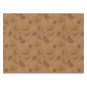 Tropisches Blätter-Muster 15 Tischdecke (Vorderseite (Horizontal))