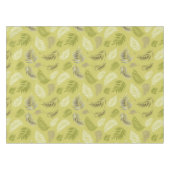 Tropisches Blätter-Muster 17 Tischdecke (Vorderseite (Horizontal))