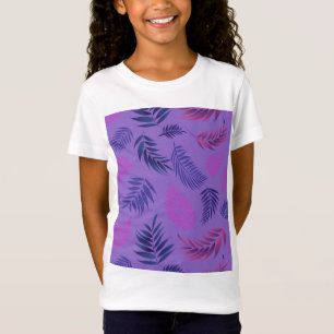 Tropisches Blätter Muster 19 T-Shirt