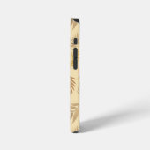 Tropisches Blätter-Muster 6 iPhone Hülle (Linke Seite)