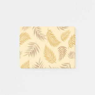 Tropisches Blätter-Muster 6 Post-it Klebezettel