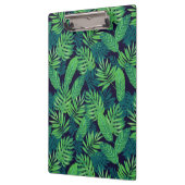 Tropisches Blätter-Muster Klemmbrett (Links)