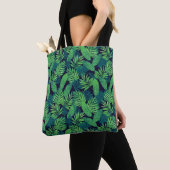 Tropisches Blätter-Muster Tasche (Von Nahem)