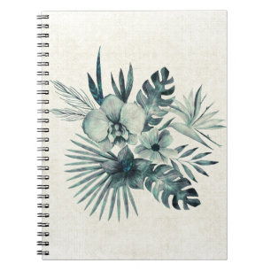 Tropisches Blätter Notizblock