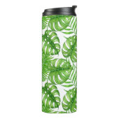Tropisches Blätter Thermosbecher (Nach links gedreht)