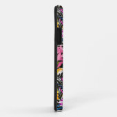 Tropisches Blätter und Blumen Case-Mate iPhone Hülle (Hinten/Rechts)