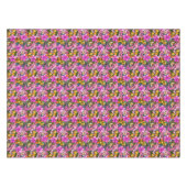 Tropisches Blätter und Blumen Tischdecke (Vorderseite (Horizontal))