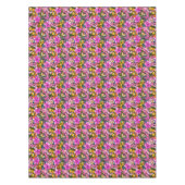 Tropisches Blätter und Blumen Tischdecke (Vorderseite)