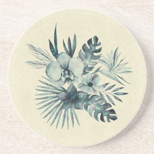 Tropisches Blätter Untersetzer (Vorne)