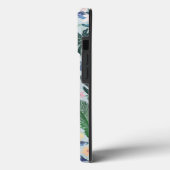 Tropisches Blattmuster Case-Mate iPhone Hülle (Rückseite / Links)