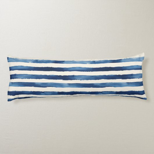 Tropisches blaues Mittelmeer Seitenschläferkissen (Rückseite)