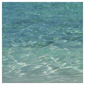 Tropisches blaues Ozean-Wasser 2 Stoff (Muster)