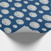 Tropisches blaues Sandpapier für das Geschenkpapie Geschenkpapier (Ecke)