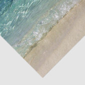 Tropisches blaues Seidenpapier des Ozean-Wasser-2 (Ausschnitt)