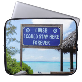 Tropisches Bliss Laptopschutzhülle